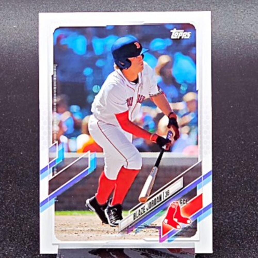 2021 Topps Pro Debut Blaze Jordan SSP Image Variation Case Hit Cardinals